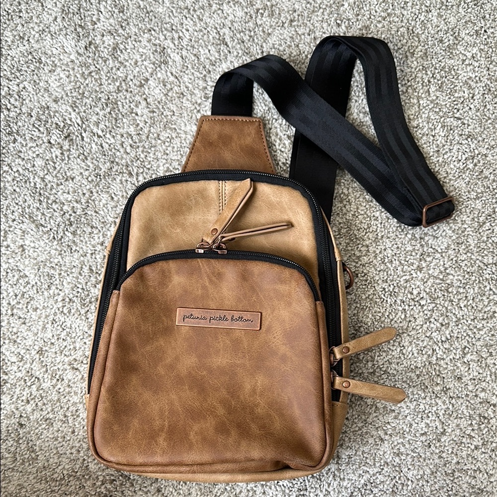 Petunia Pickle Bottom Crossbody Diaper Bag